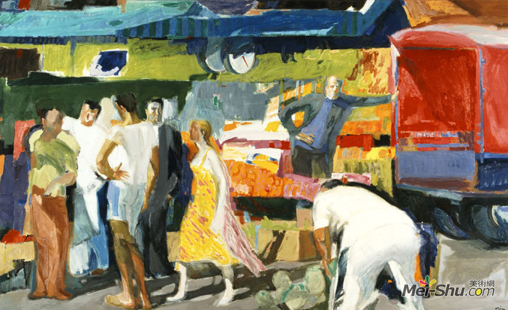 班乃奥蒂斯·泰特西斯(Panayiotis Tetsis)高清作品《街市》