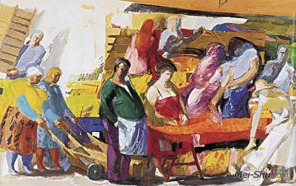 班乃奥蒂斯·泰特西斯(Panayiotis Tetsis)高清作品《街市》