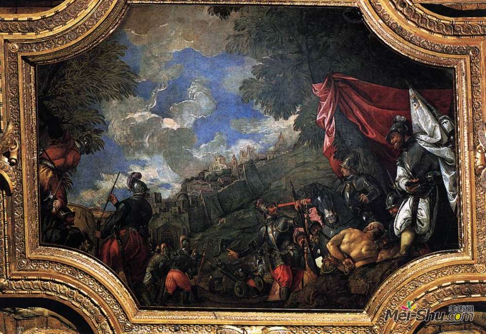 保罗·委罗内塞(Paolo Veronese)高清作品《征服士麦那》
