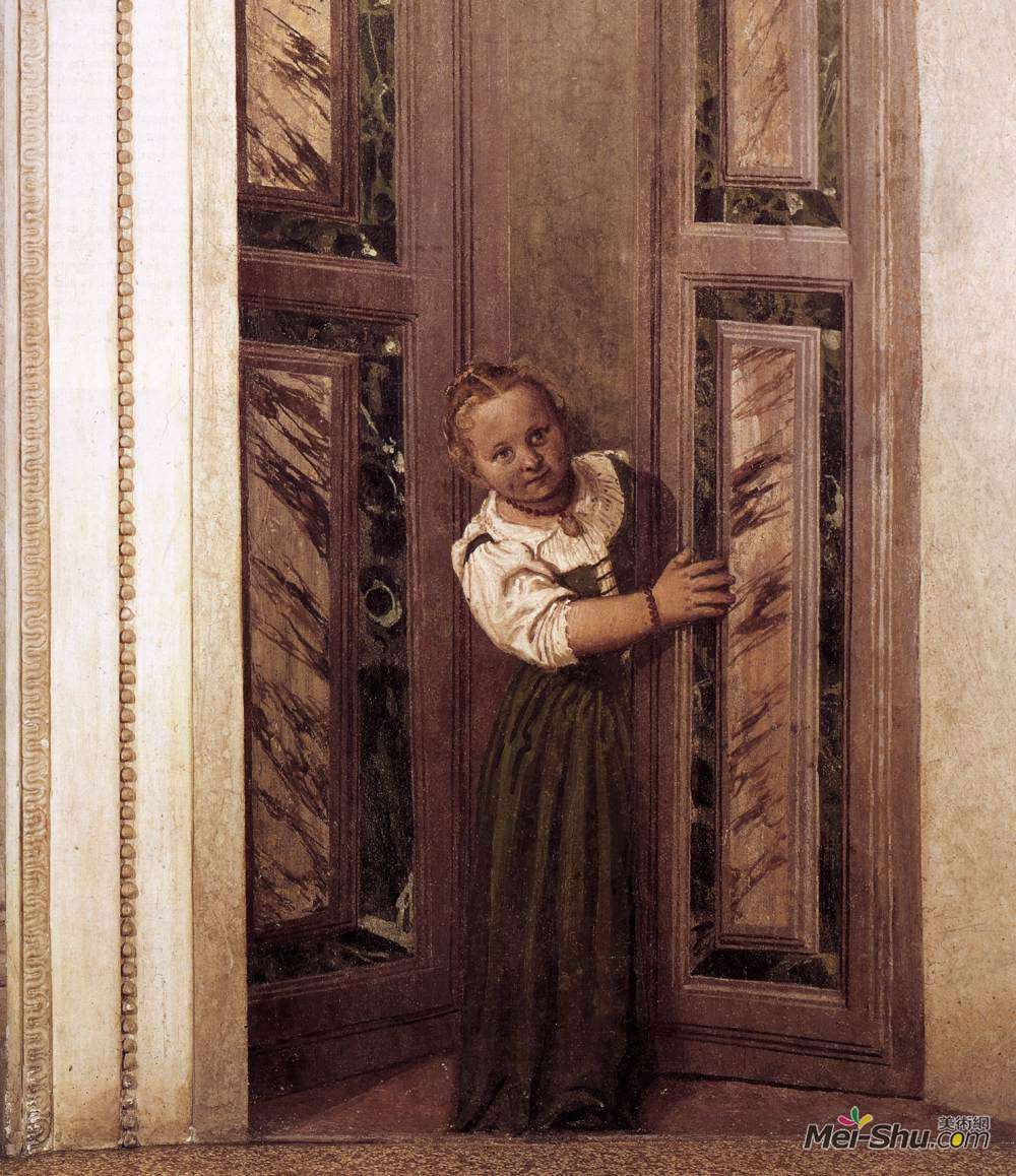 保罗·委罗内塞(Paolo Veronese)高清作品《门口的女孩》