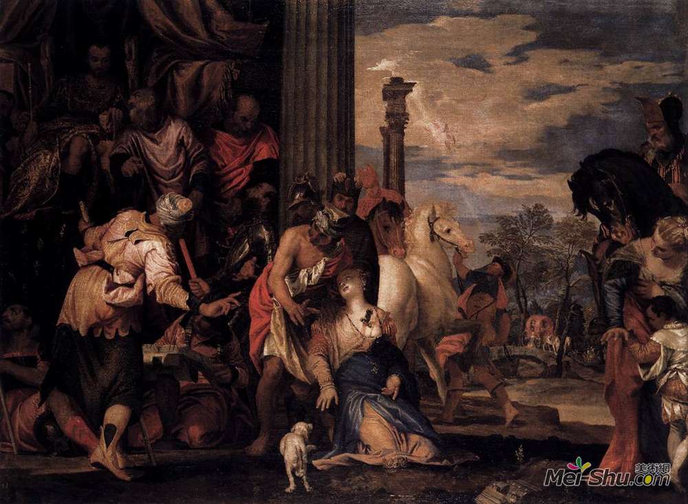 保罗·委罗内塞(Paolo Veronese)高清作品《圣贾斯蒂娜的殉难》