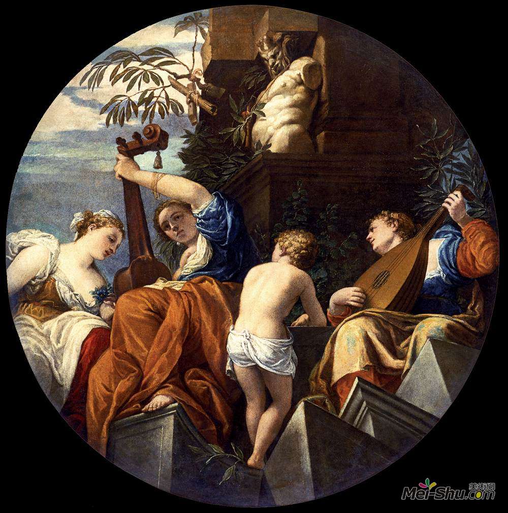保罗·委罗内塞(Paolo Veronese)高清作品《音乐》