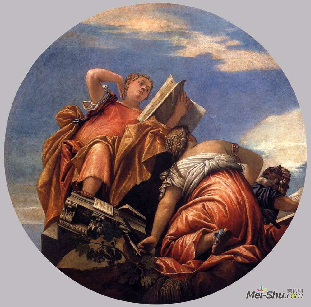 保罗·委罗内塞(Paolo Veronese)高清作品《音乐、天文学和欺骗》
