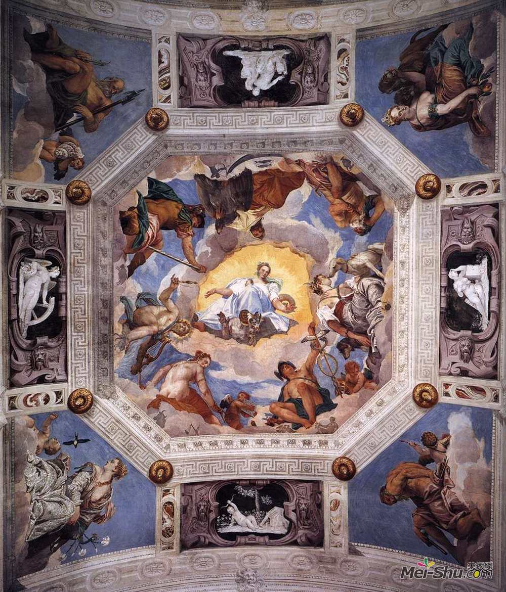 保罗·委罗内塞(Paolo Veronese)高清作品《奥林巴斯室》