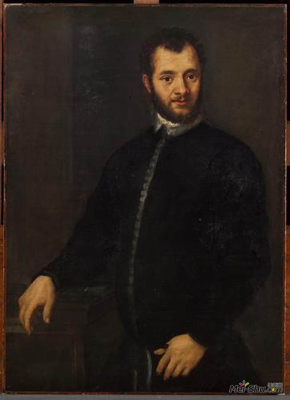 保罗·委罗内塞(Paolo Veronese)高清作品《一个黑人年轻人的肖像》
