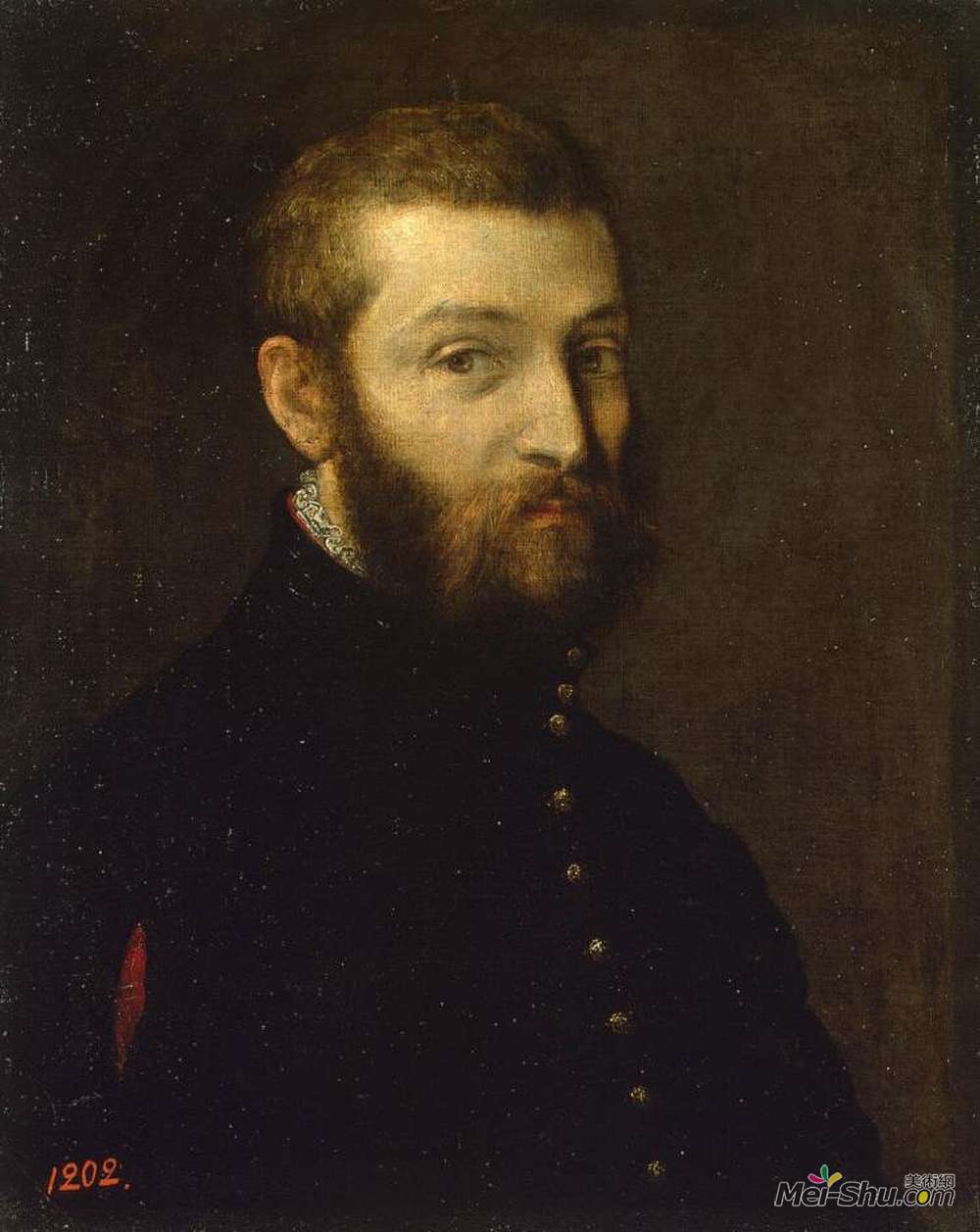 保罗·委罗内塞(Paolo Veronese)高清作品《自画像》