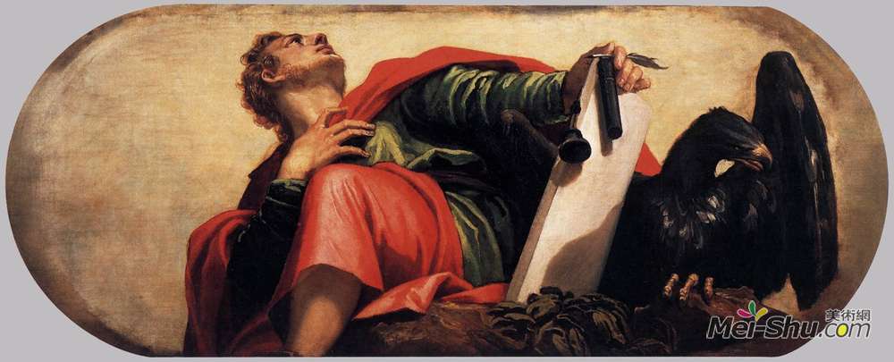 保罗·委罗内塞(Paolo Veronese)高清作品《福音书作者圣约翰》