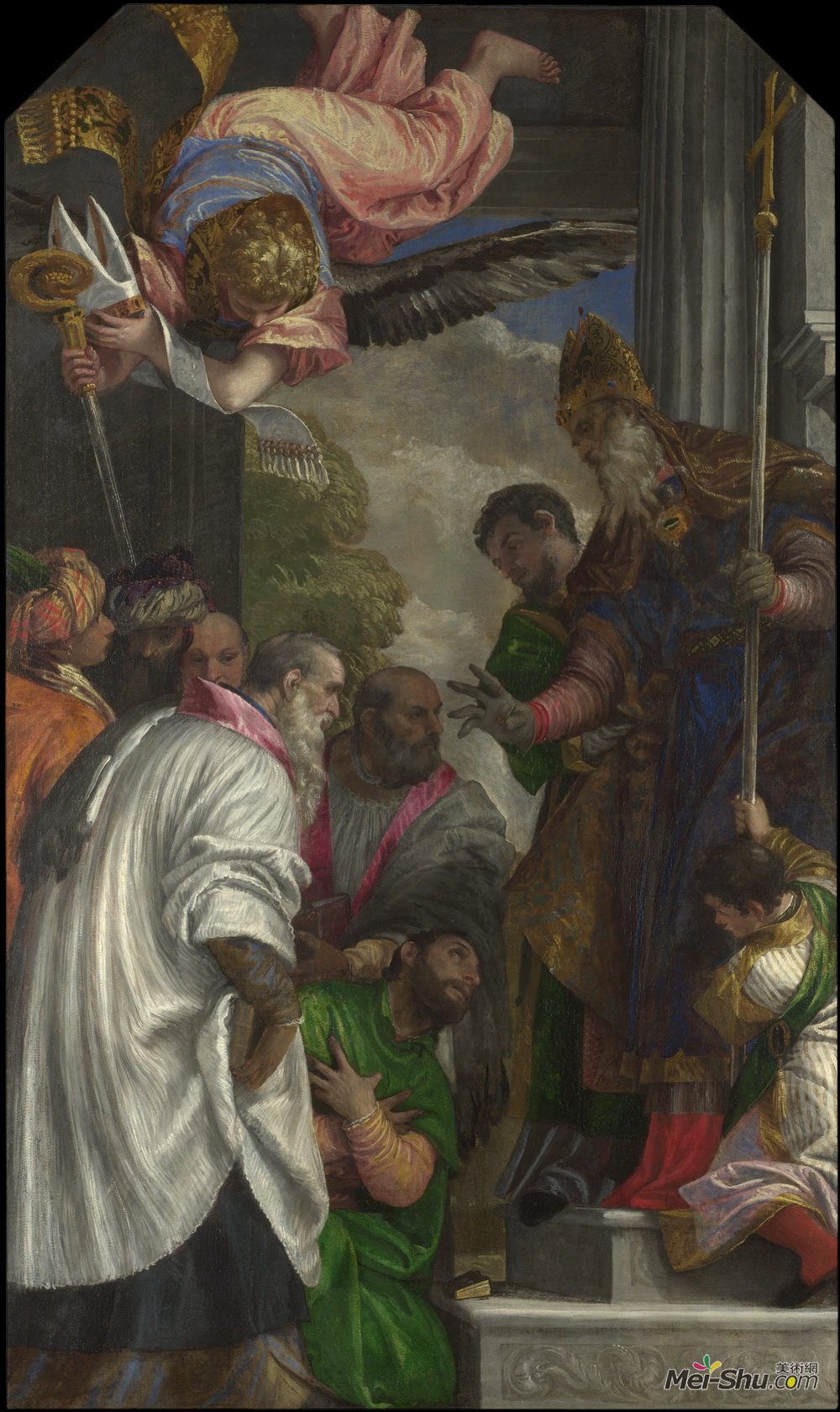 保罗·委罗内塞(Paolo Veronese)高清作品《圣·尼古拉斯的奉献》