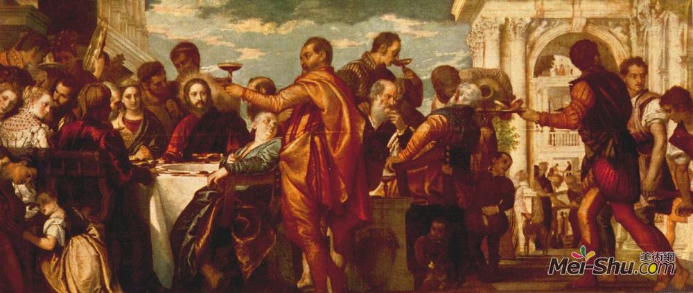 保罗·委罗内塞(Paolo Veronese)高清作品《卡纳的婚姻》