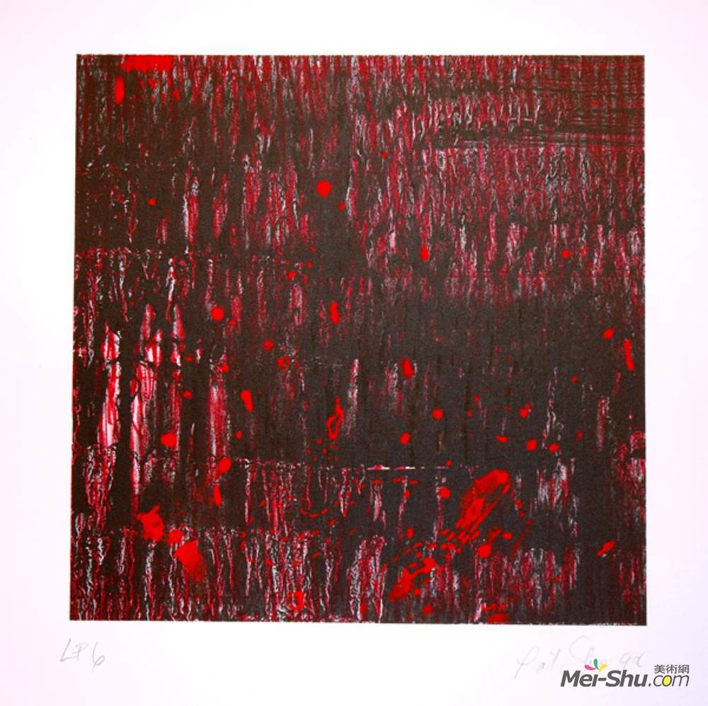 帕特·施泰尔(Pat Steir)高清作品《无题》
