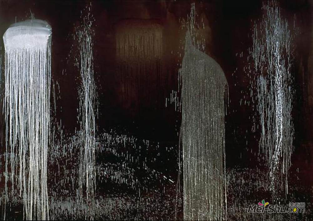 帕特·施泰尔(Pat Steir)高清作品《基金会瀑布》