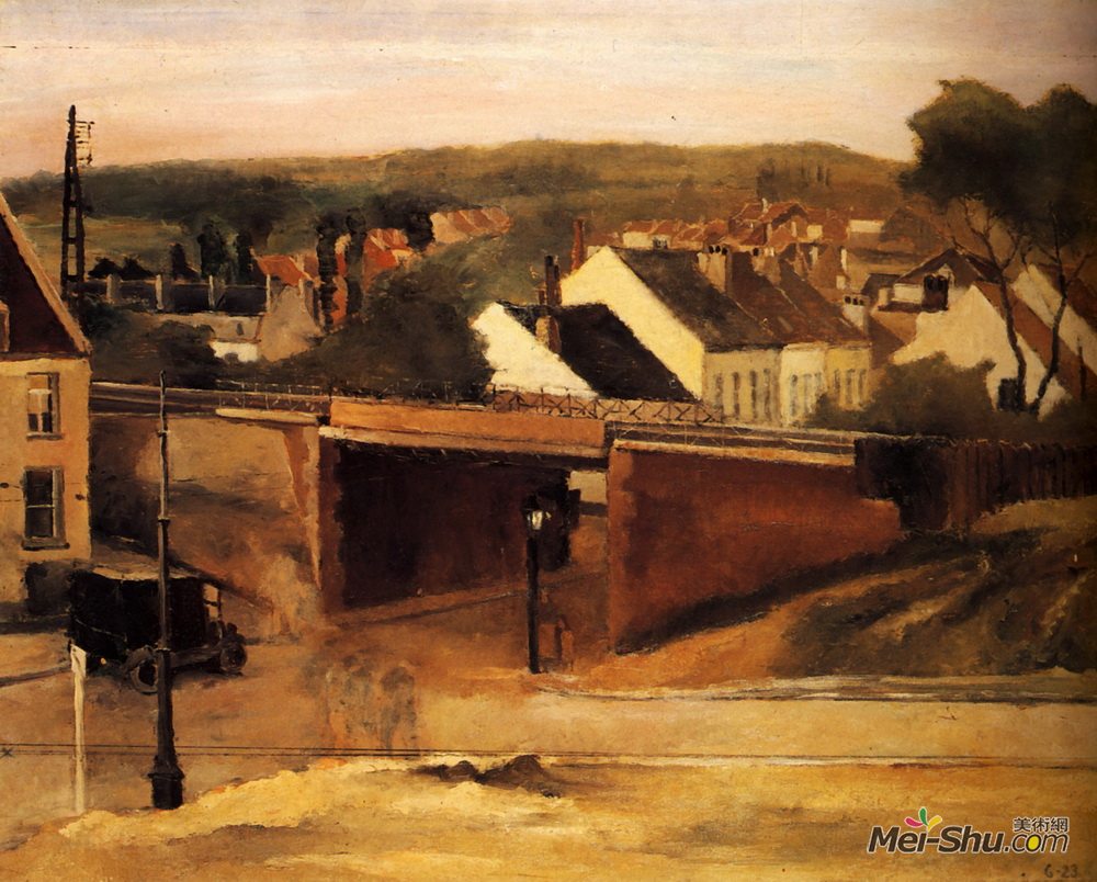 保罗·德尔沃(Paul Delvaux)高清作品《奥德格姆》