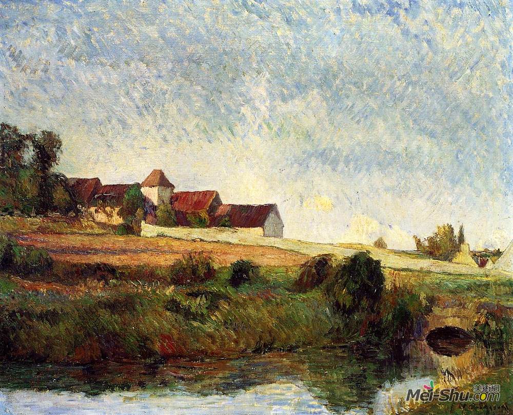 保罗·高更(Paul Gauguin)高清作品《格雷农场》