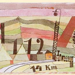 保罗·克利(Paul Klee)高清作品:Station L 112