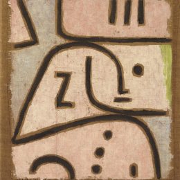 保罗·克利(Paul Klee)高清作品:WI (In Memoriam)