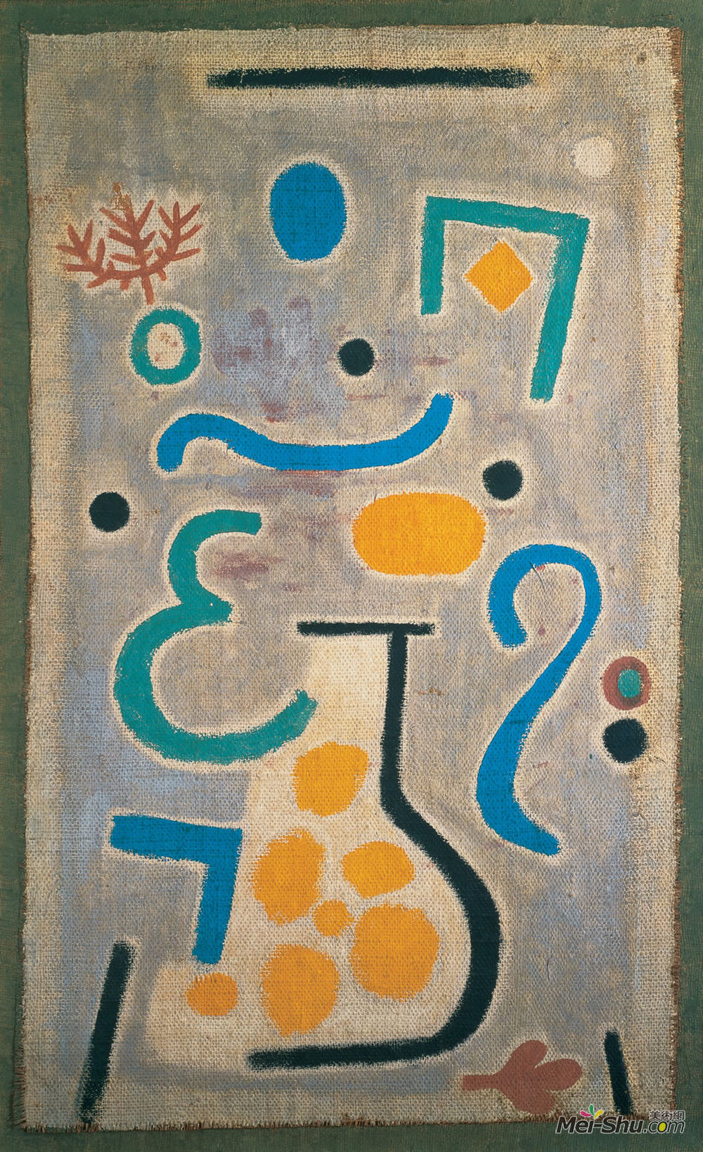 保罗·克利(Paul Klee)高清作品《花瓶》