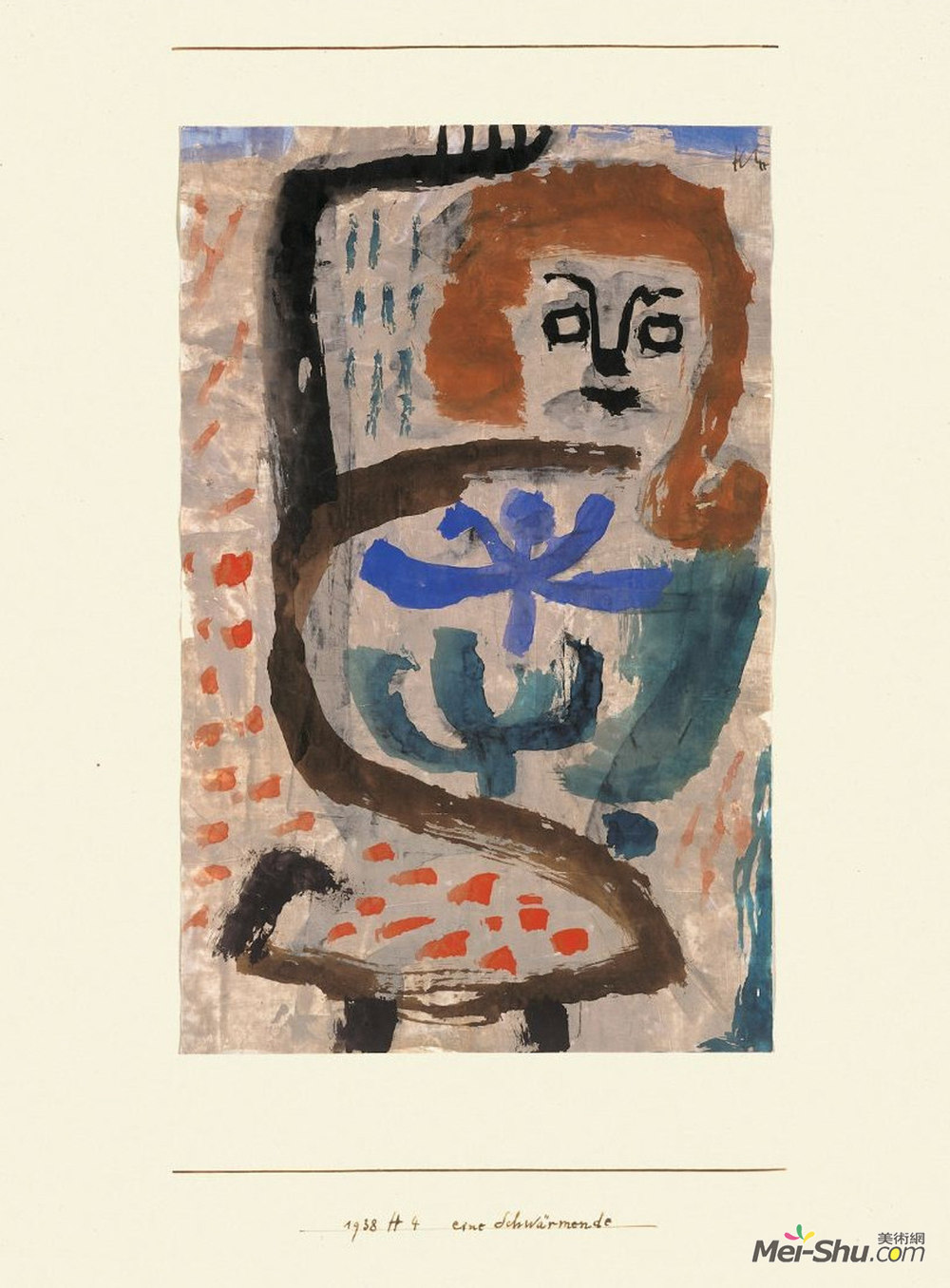 保罗·克利(Paul Klee)高清作品《蜂拥》