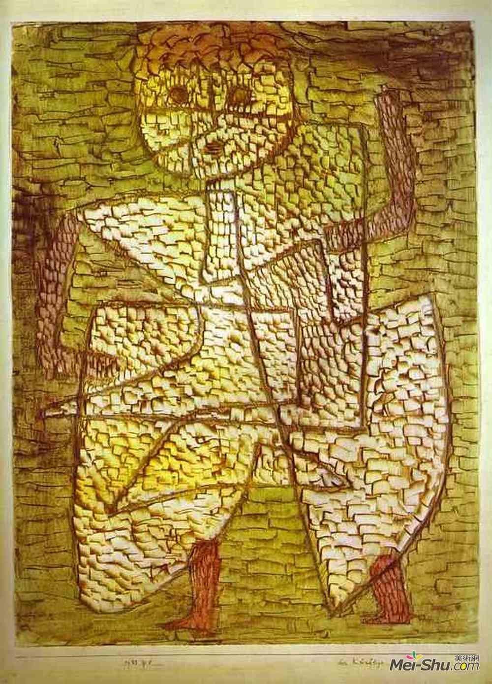保罗·克利(Paul Klee)高清作品《未来的人》