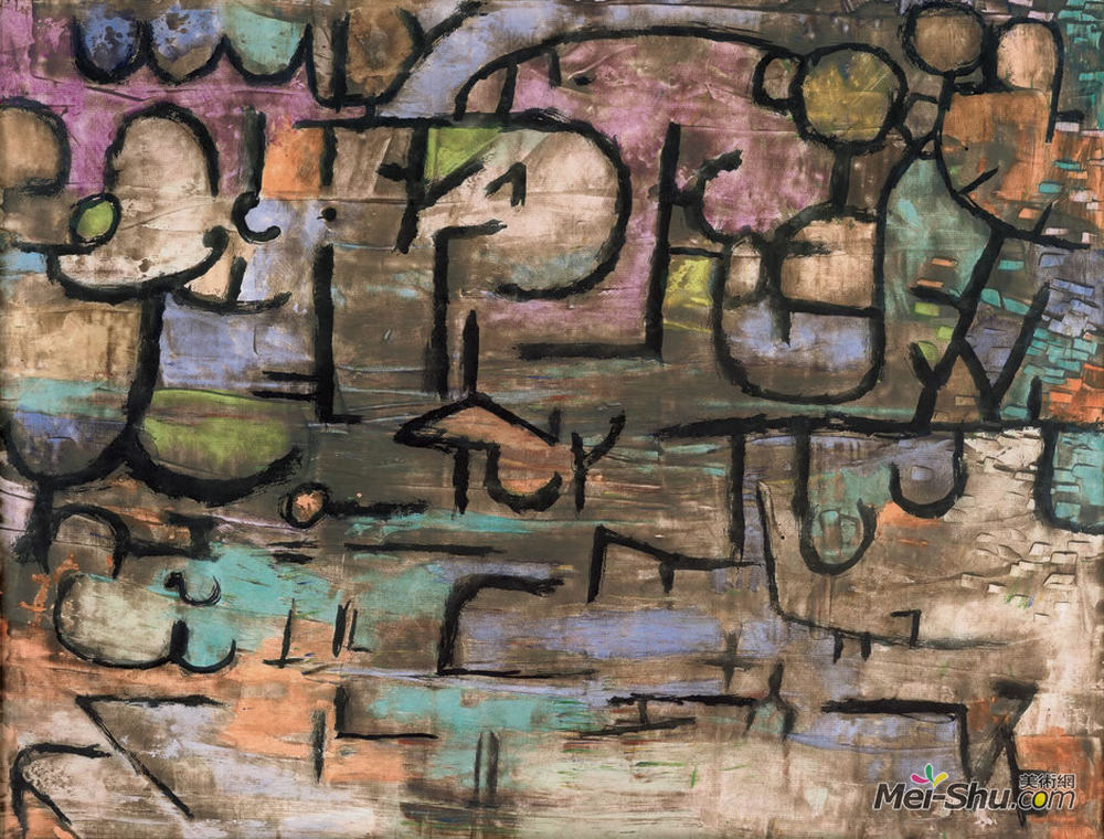 保罗·克利(Paul Klee)高清作品《洪水过后》