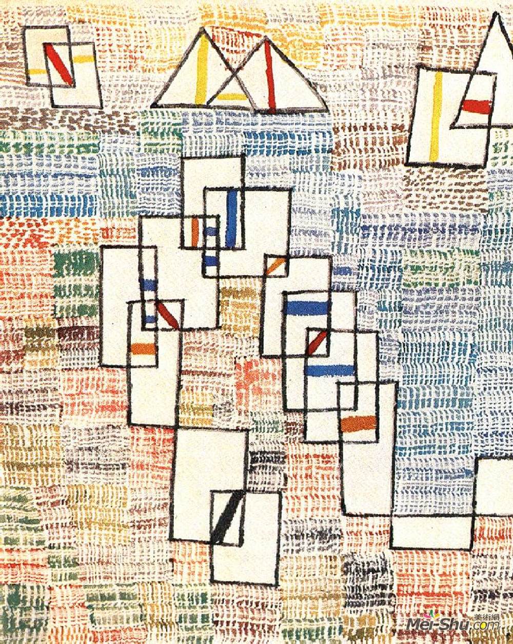 保罗·克利(Paul Klee)高清作品《普罗旺斯科特》