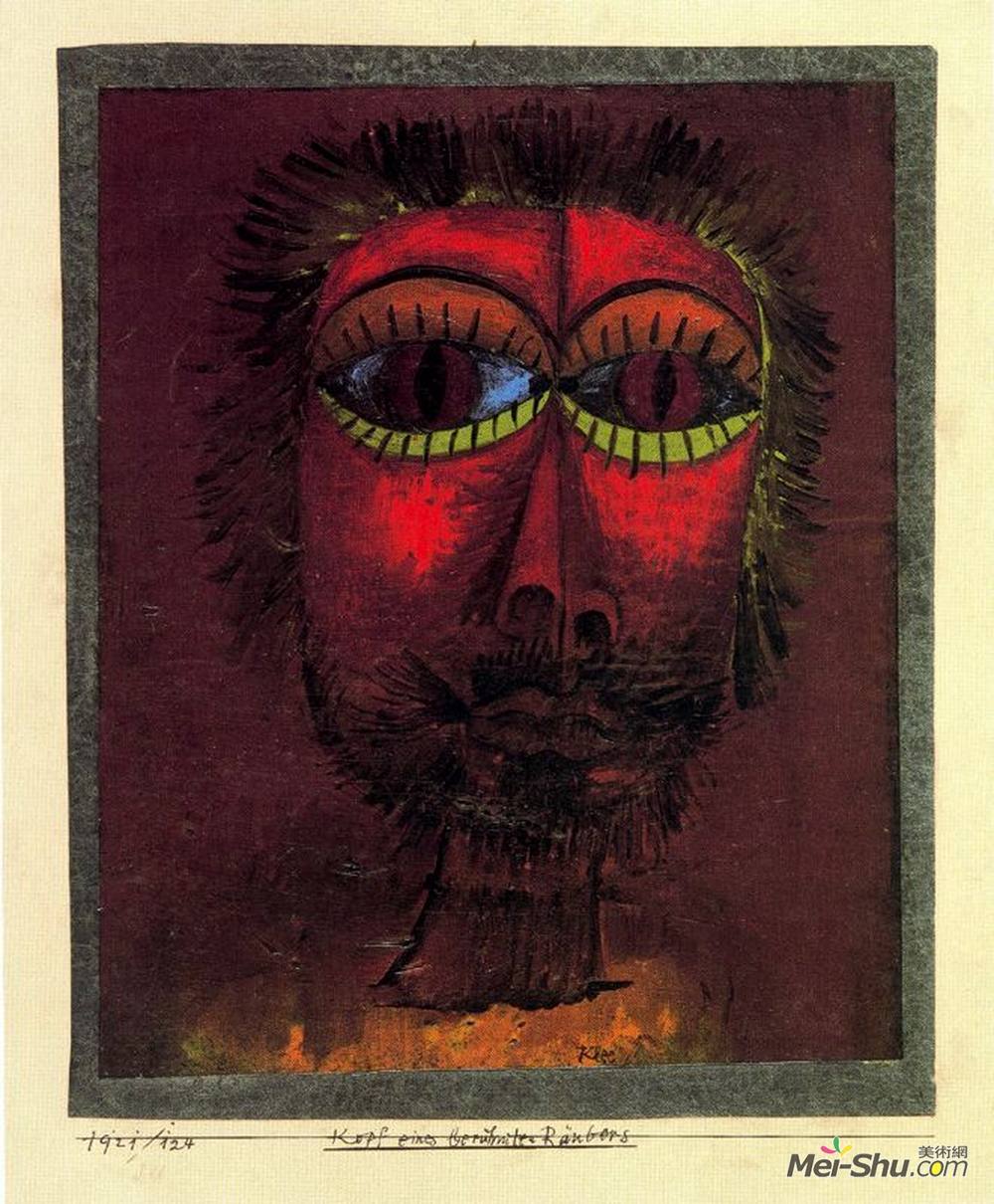 保罗·克利(Paul Klee)高清作品《匪首》