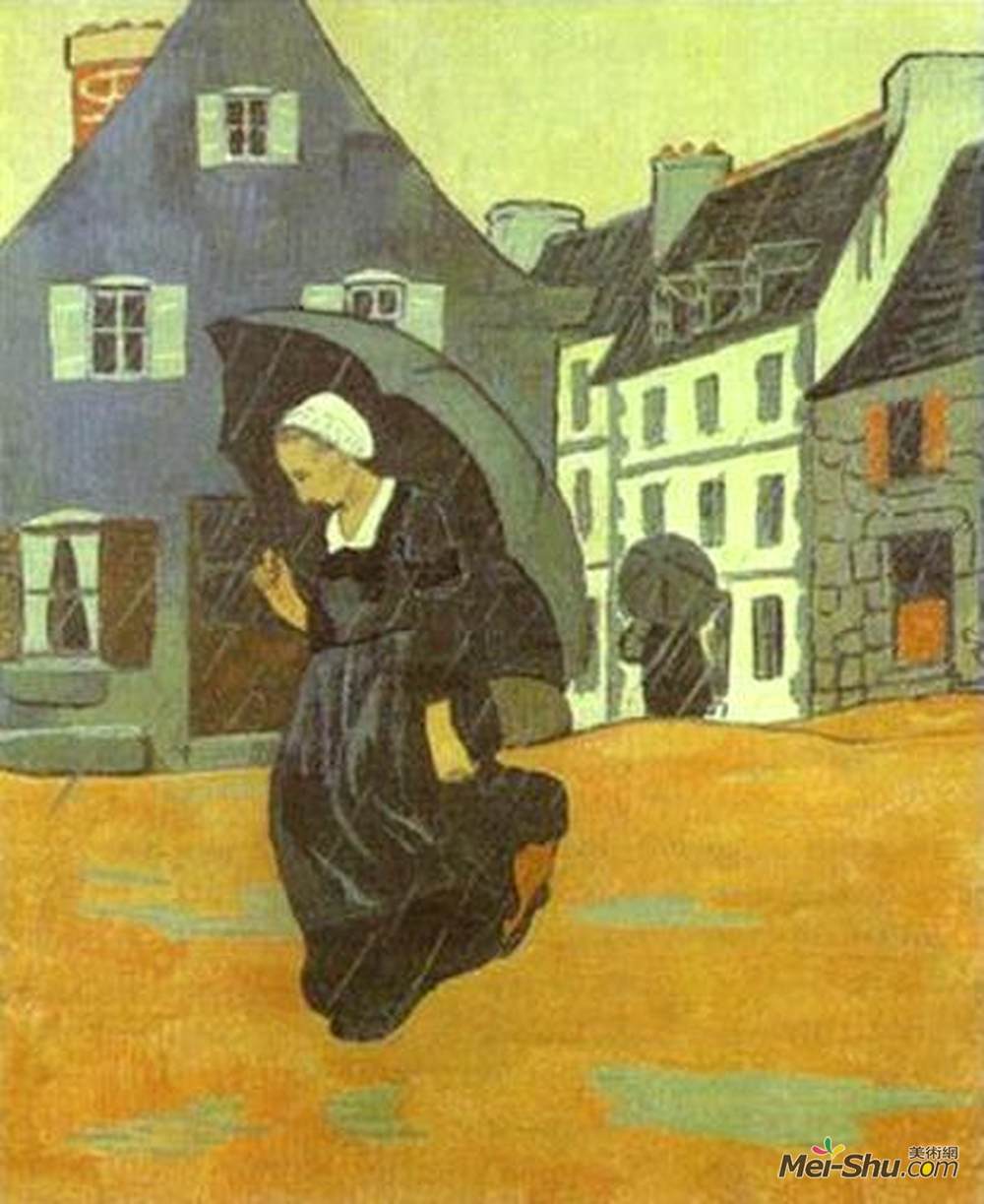 保罗·塞律西埃(Paul Serusier)高清作品《一场雨》