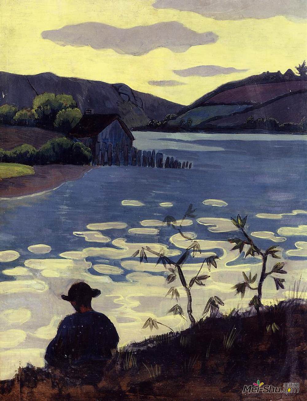 保罗·塞律西埃(Paul Serusier)高清作品《渔民在放》