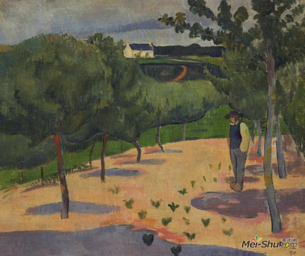 保罗·塞律西埃(Paul Serusier)高清作品《春天》