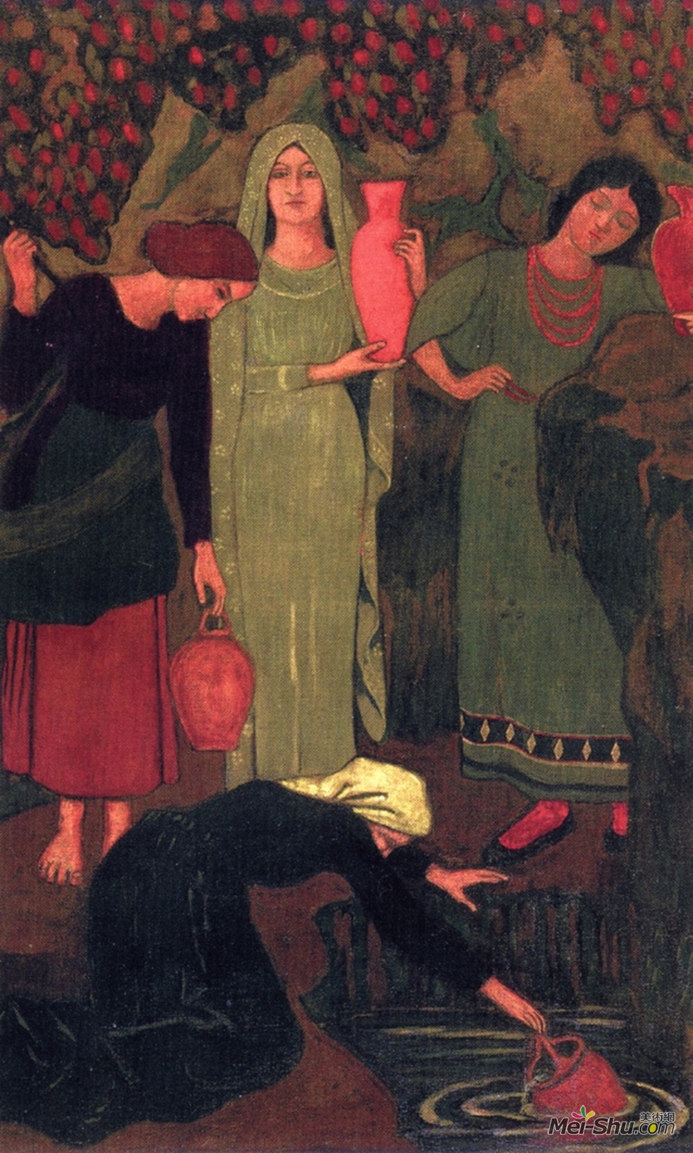 保罗·塞律西埃(Paul Serusier)高清作品《井中的等待》