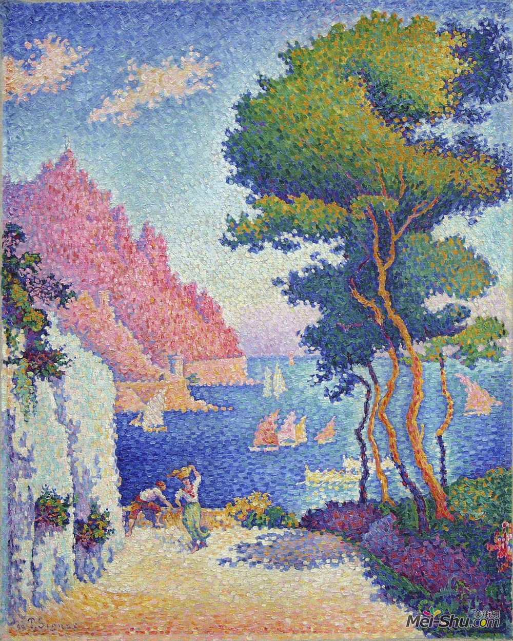 保罗·西涅克(Paul Signac)高清作品《卡波迪诺利》