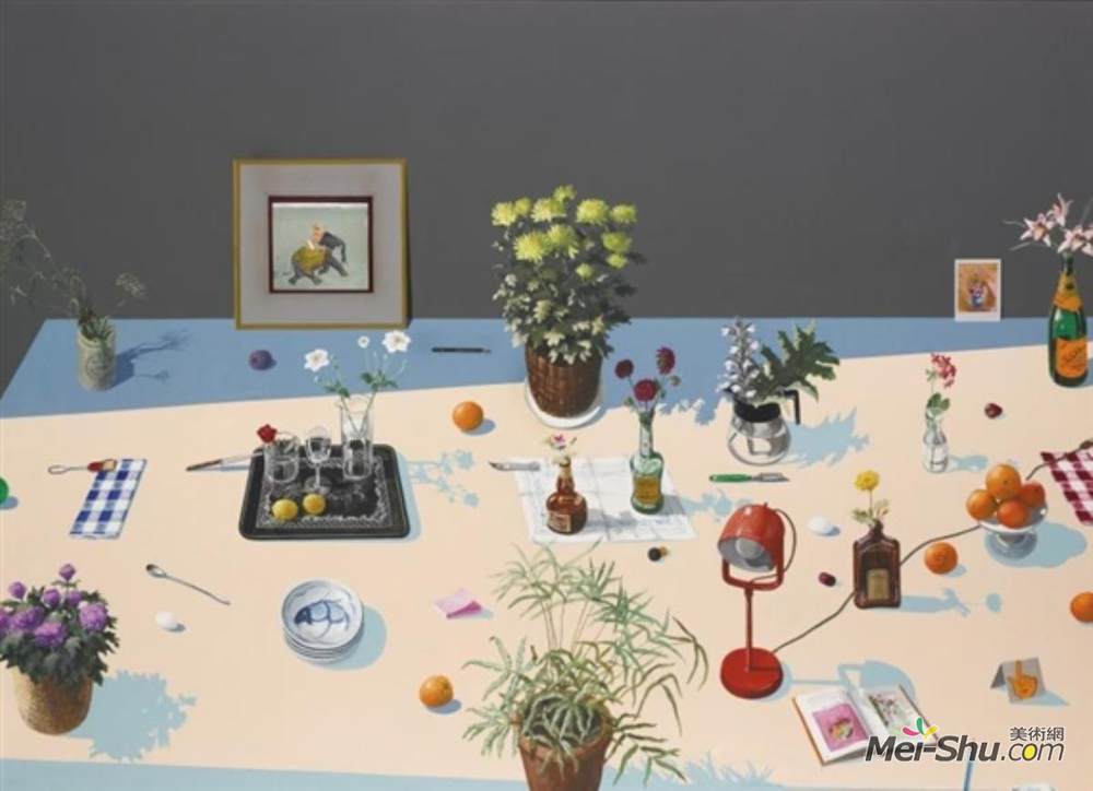 保罗·沃纳(Paul Wonner)高清作品《印第安微型生活》