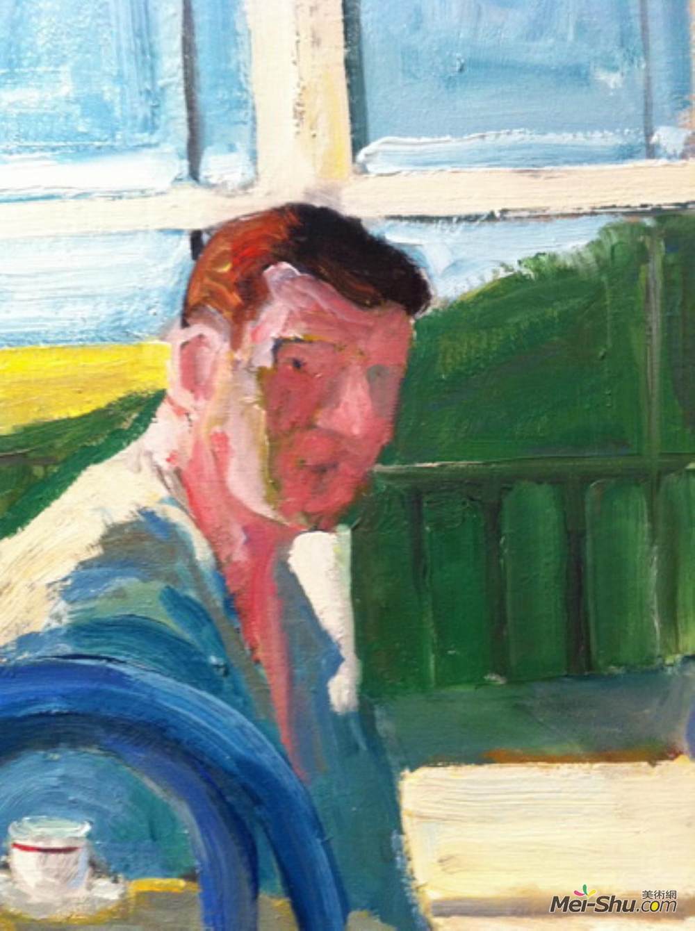保罗·沃纳(Paul Wonner)高清作品《模拟咖啡》