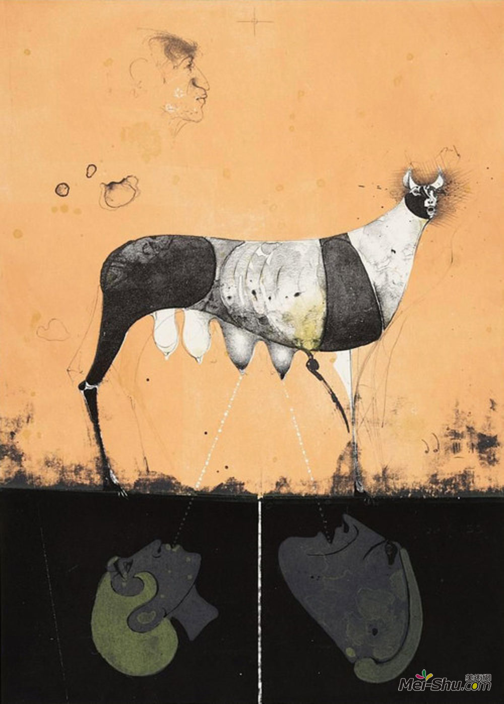 保罗·伍德里西(Paul Wunderlich)高清作品《腰隆突》