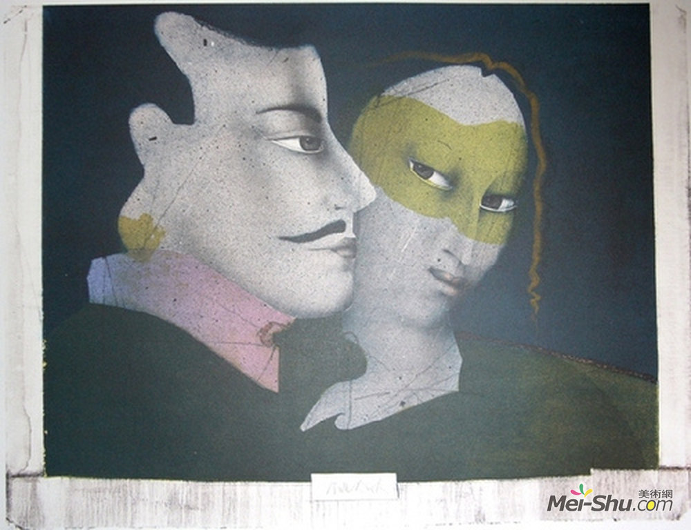 保罗·伍德里西(Paul Wunderlich)高清作品《资生之变》
