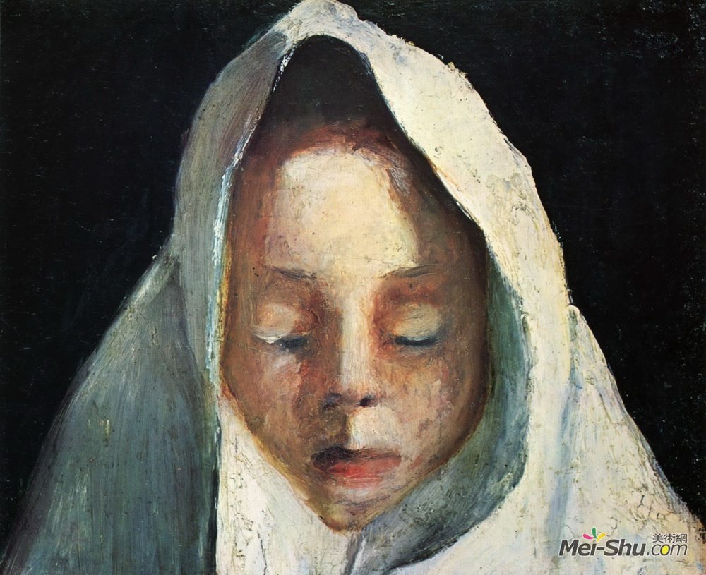 保拉·莫德索恩-贝克尔(Paula Modersohn-Becker)高清作品《静物，白头》