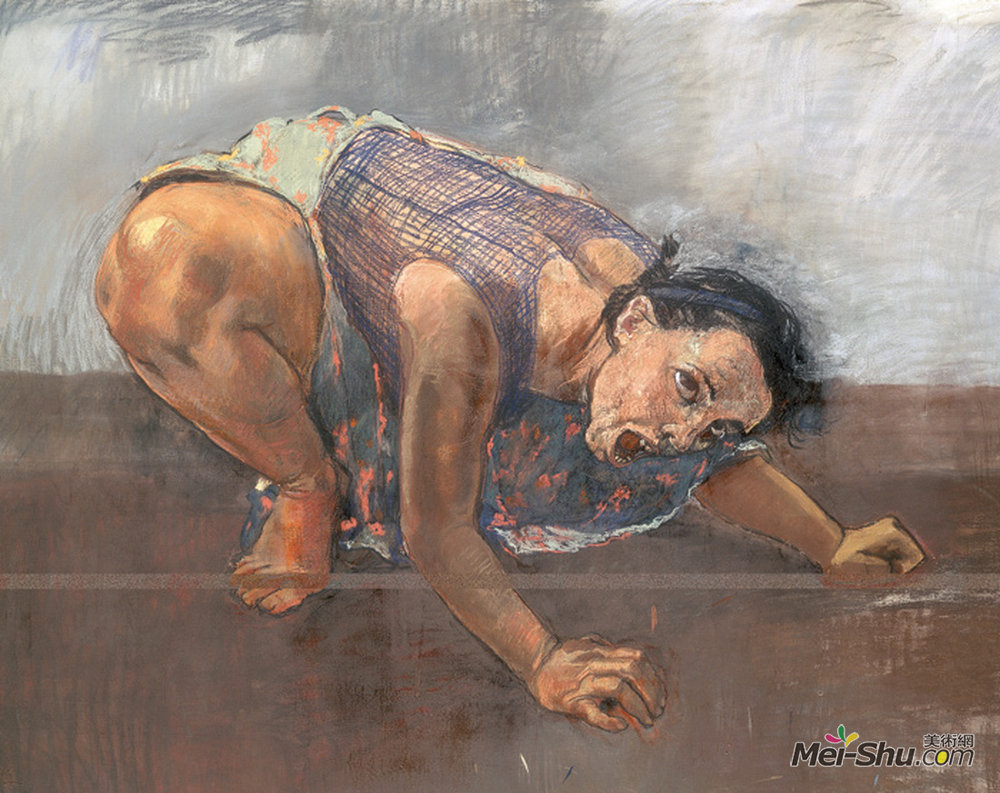保拉·雷戈(Paula Rego)高清作品《狗女》