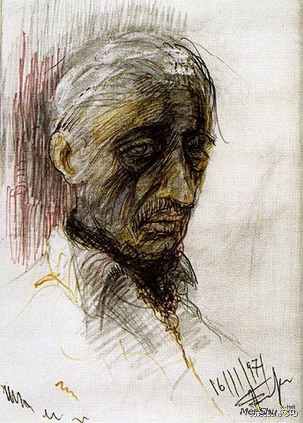 佩里克里斯( Periklis Vyzantios )高清作品《自画像》