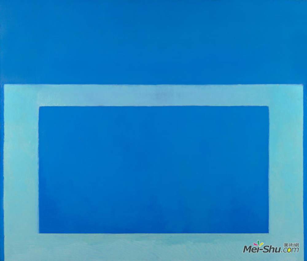 珀利·芬(Perle Fine)高清作品《"Cool" Series No. 29 (Cool Blue, Cold Gree》