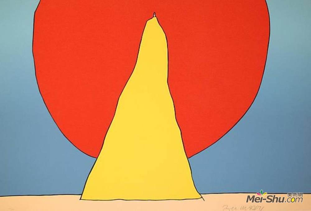 彼得·马克斯(Peter Max)高清作品《离上帝更近》