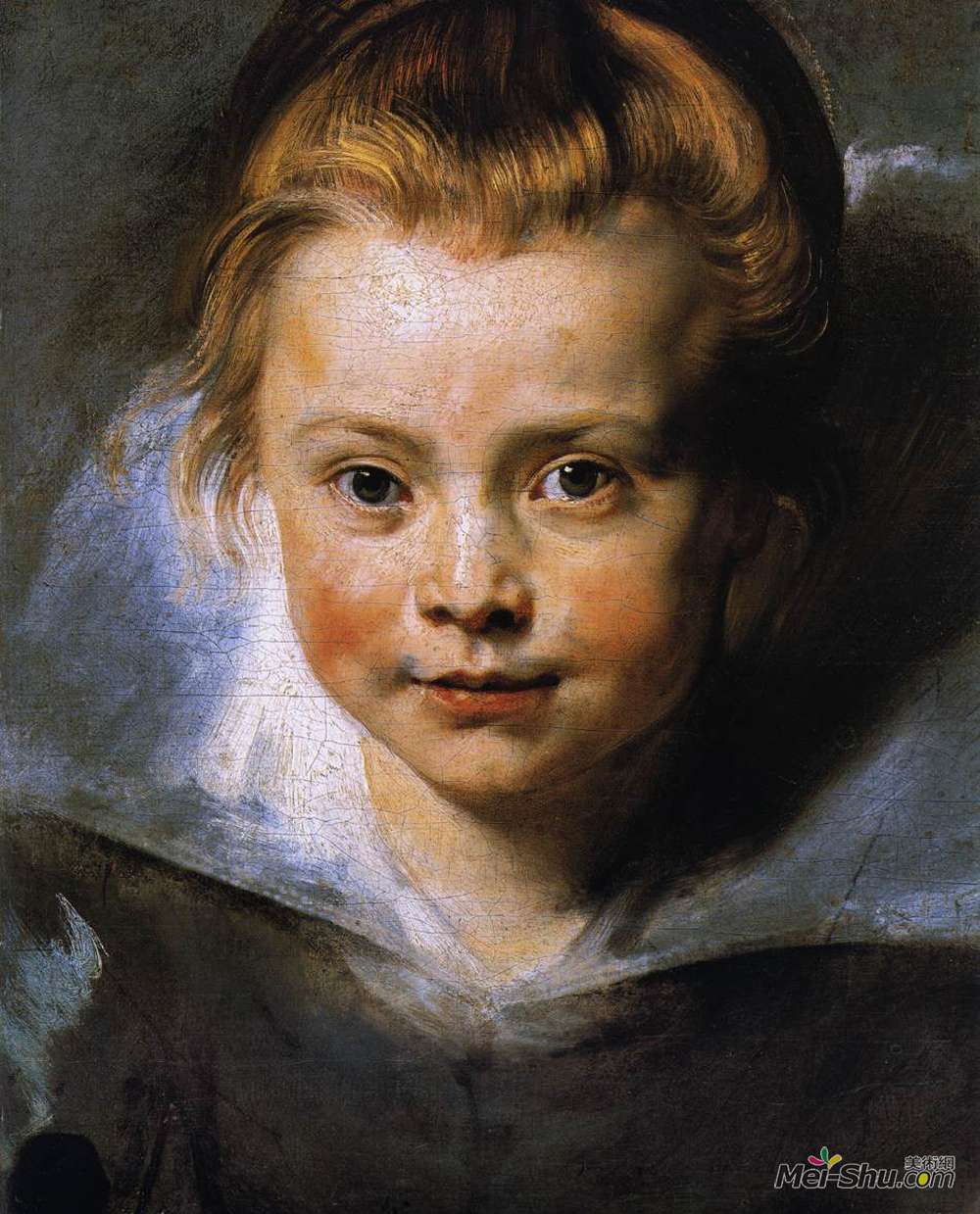 彼得·保罗·鲁本斯(Peter Paul Rubens)高清作品《Portrait of Clara Serena Rubens》