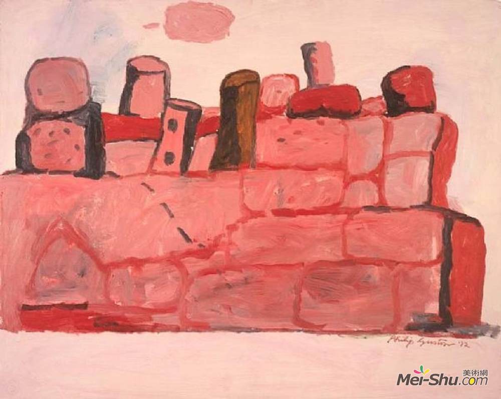 菲利普·加斯顿(Philip Guston)高清作品《切尔韦泰里》