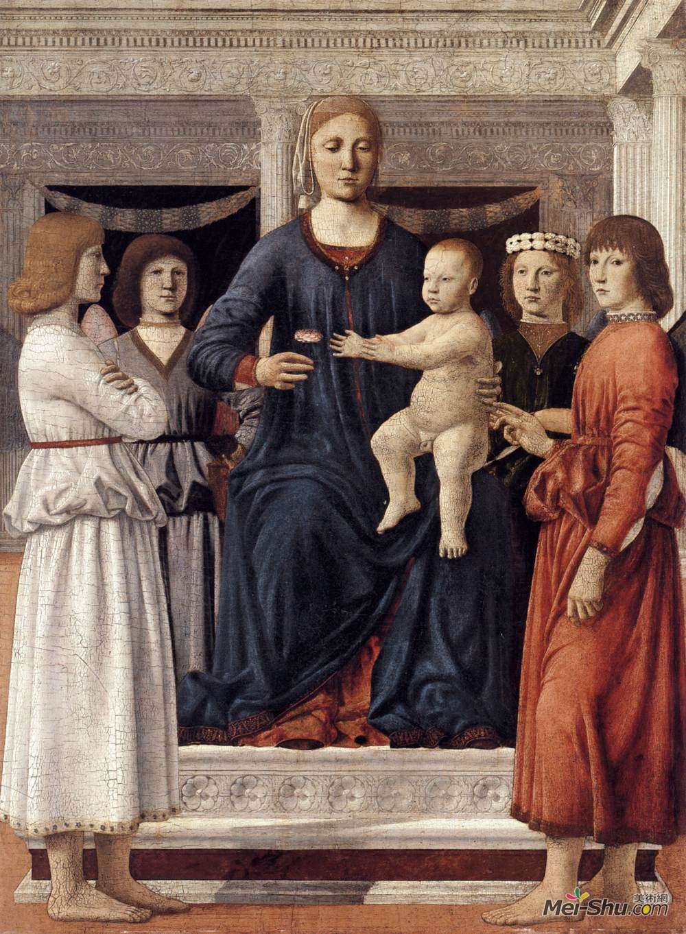 皮耶罗·德拉·弗朗西斯卡(piero della francesca)高清作品《麦当娜