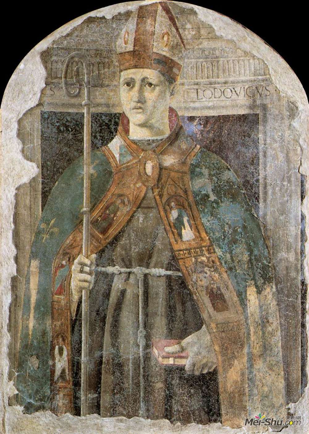 皮耶罗·德拉·弗朗西斯卡(Piero della Francesca)高清作品《圣卢多维科》