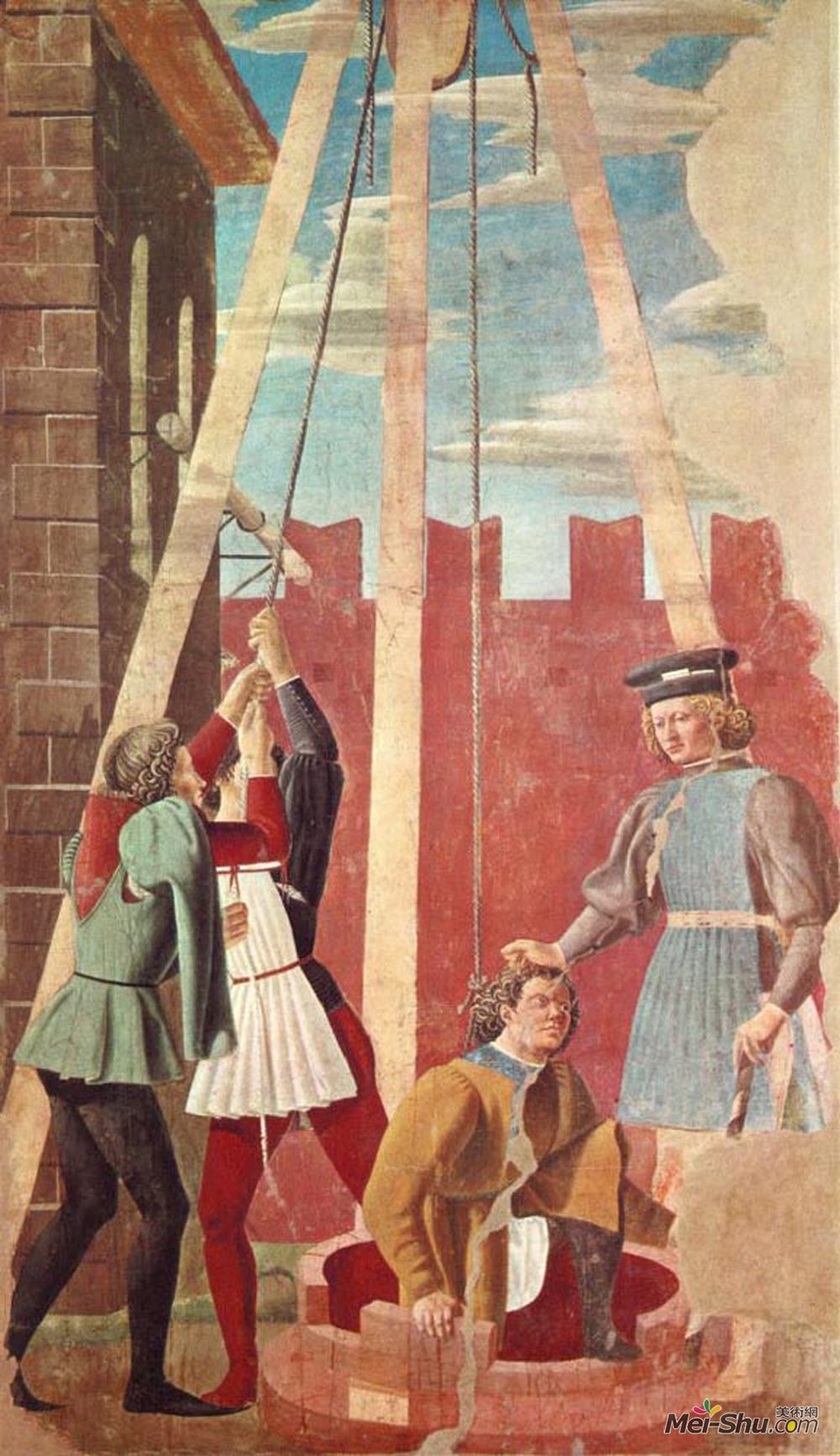 皮耶罗·德拉·弗朗西斯卡(Piero della Francesca)高清作品《犹太人的折磨》