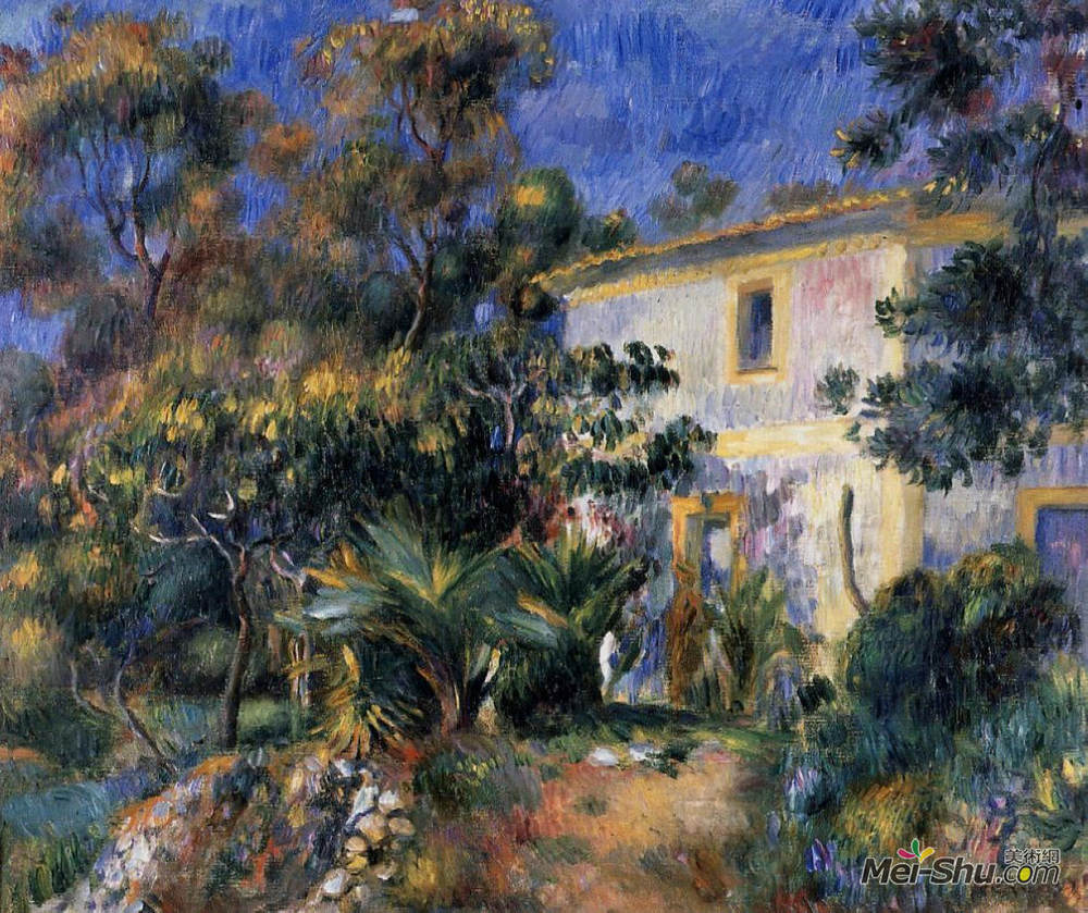 皮耶尔·奥古斯特·雷诺阿(Pierre-Auguste Renoir)高清作品《阿尔及尔景观》