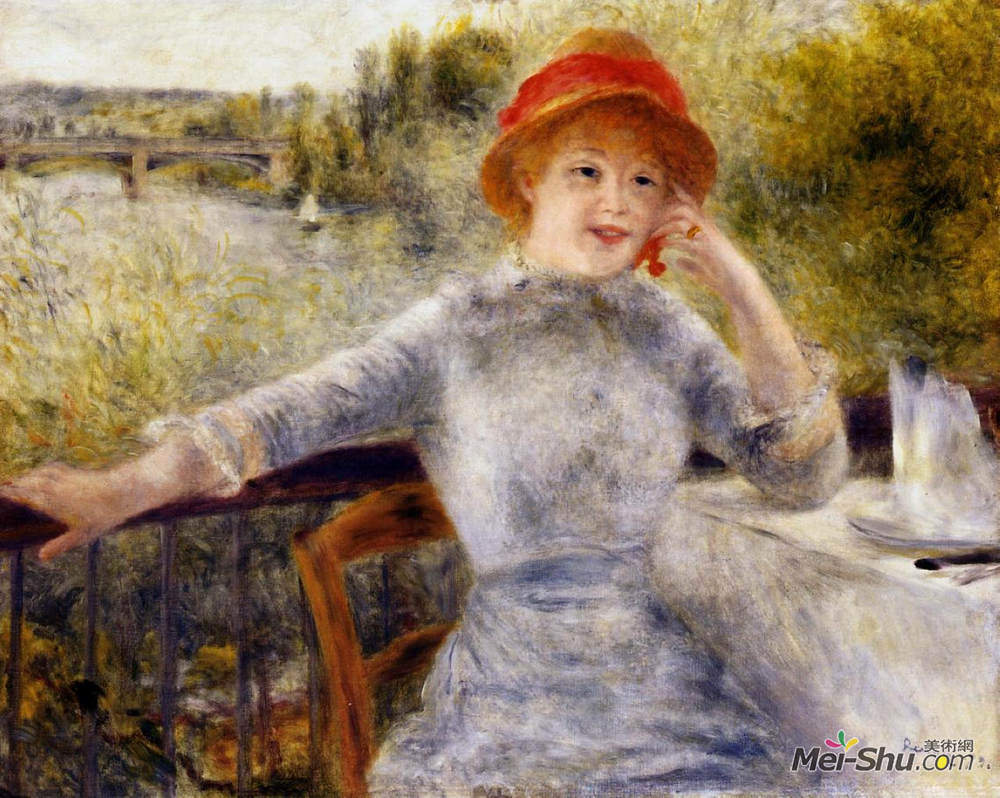 皮耶尔·奥古斯特·雷诺阿(Pierre-Auguste Renoir)高清作品《茶豆岛》