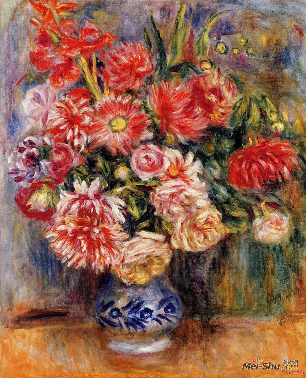 《花束》皮耶尔·奥古斯特·雷诺阿(pierre-auguste renoir)高清作品