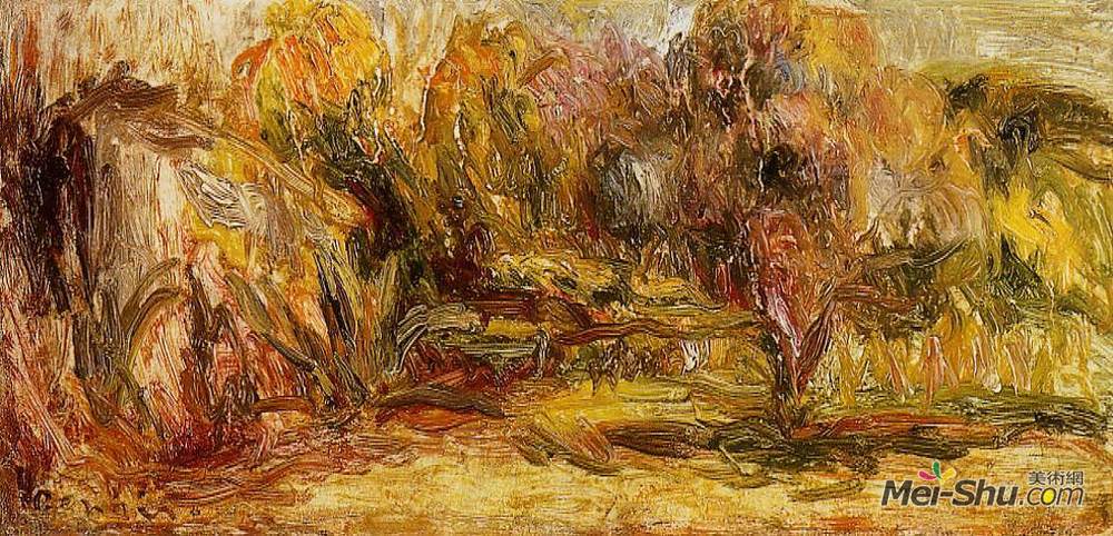 皮耶尔·奥古斯特·雷诺阿(Pierre-Auguste Renoir)高清作品《卡格尼斯景观》