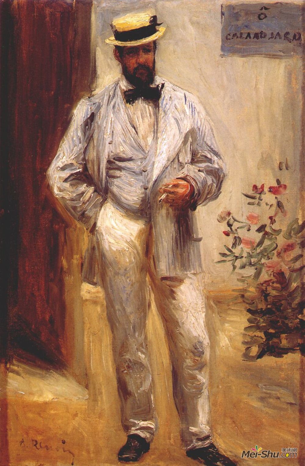 皮耶尔·奥古斯特·雷诺阿(Pierre-Auguste Renoir)高清作品《查尔斯勒库尔》