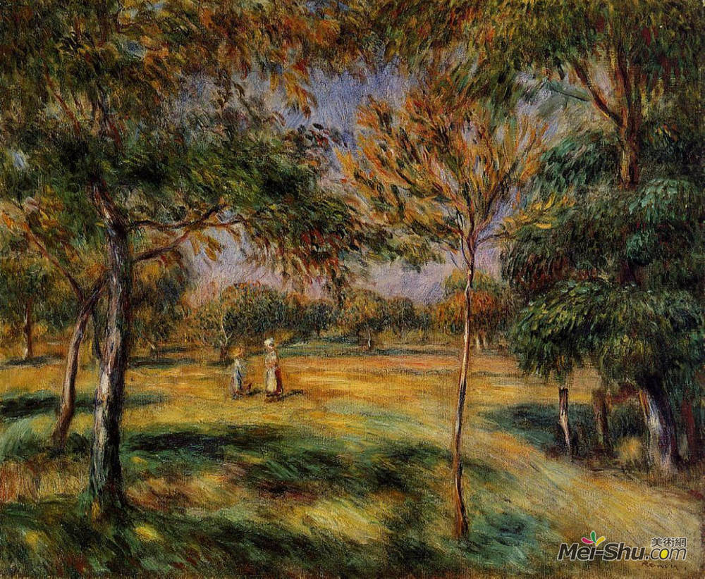 皮耶尔·奥古斯特·雷诺阿(Pierre-Auguste Renoir)高清作品《清除》